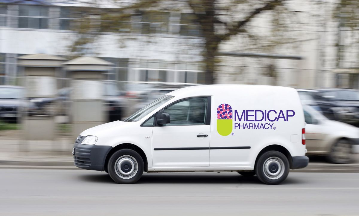 Medicap Pharmacy delivery van
